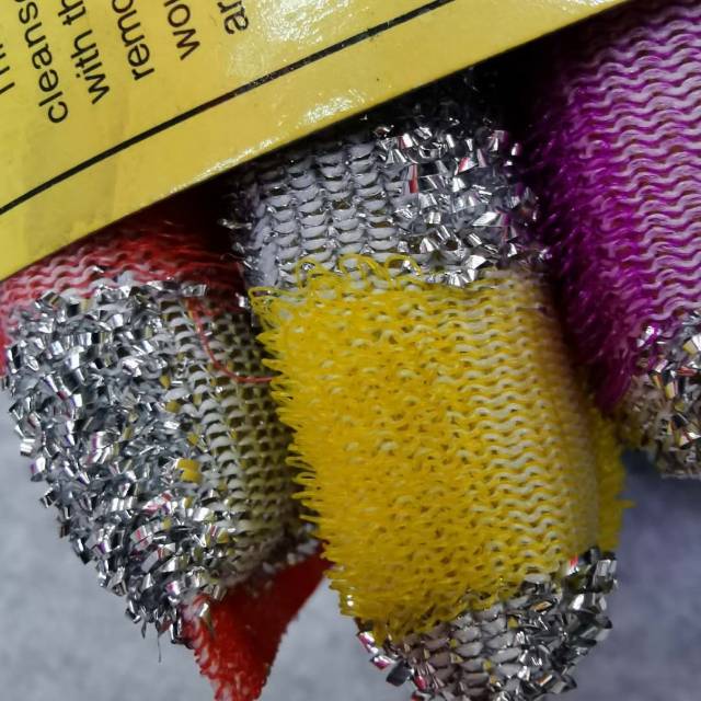 Sponge Magic Wipe Kitchen Household Cleaning Cloth With Wire Cloth Cleaning Artifacts details Picture