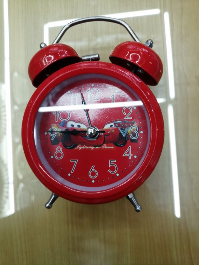 得力小闹钟机械大声音闹铃创意个性学生用懒人时钟简约起床儿童6