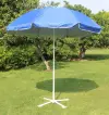 Windproof silver rubber sun umbrella with a radius of 120CM Specification image