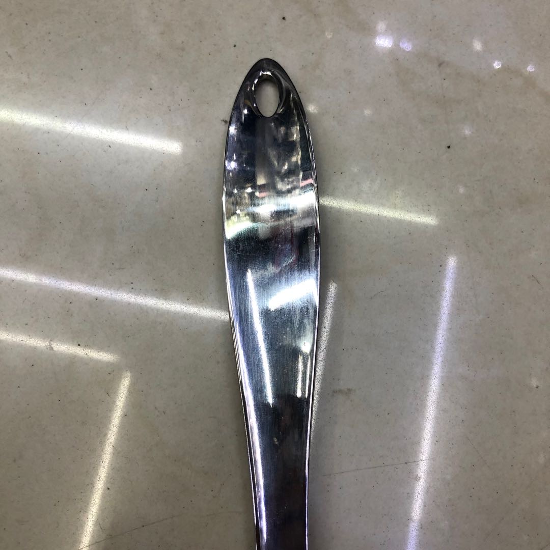 促销欧式不锈钢过滤勺漏汤勺捞面条火锅漏勺厨房粉抓产品图