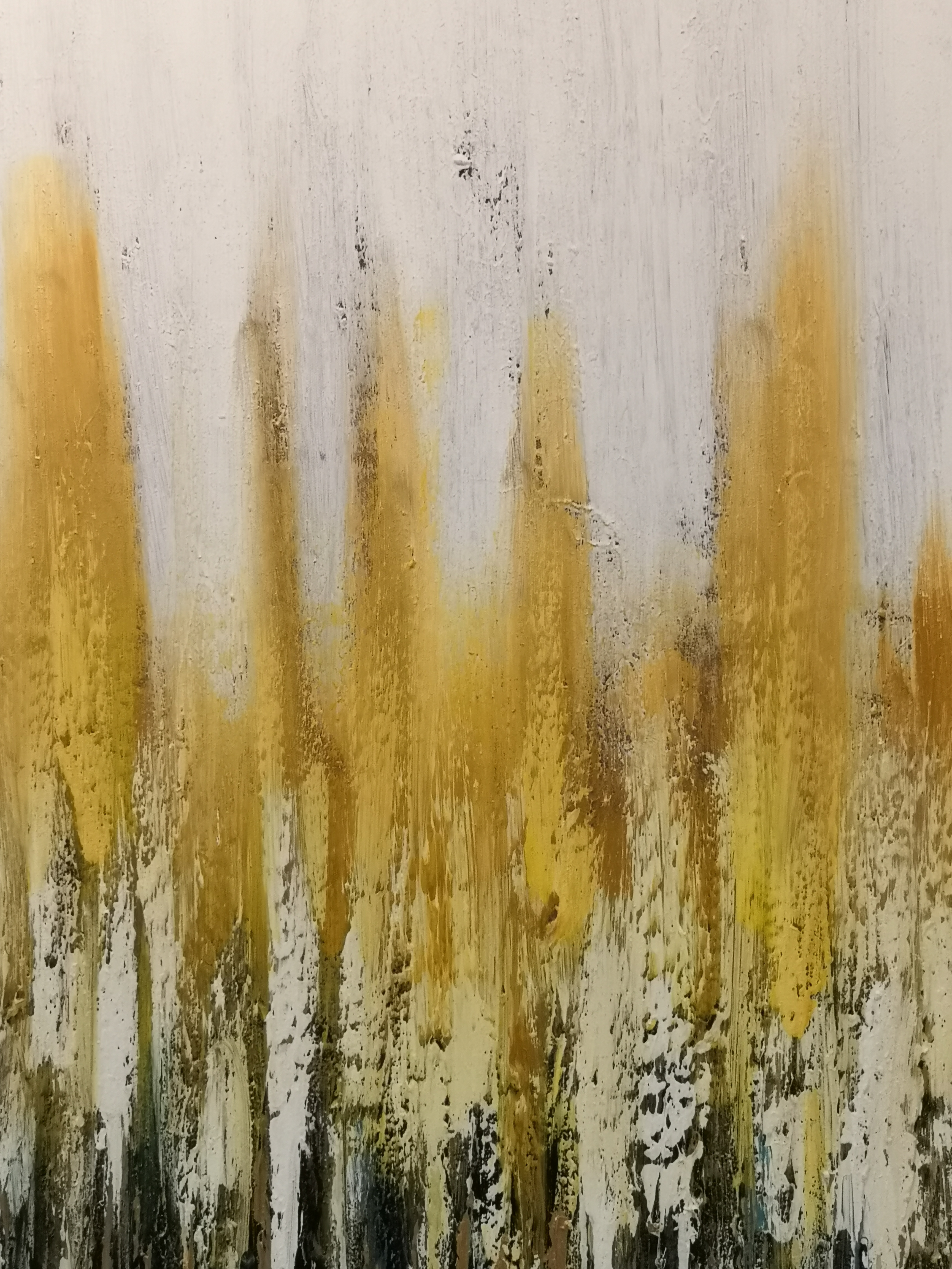 Hand-Painted Oil Painting Modern Abstract Painting Large Porch Landscape Decorative Painting Simple American Living Room Hanging Painting Specification drawing