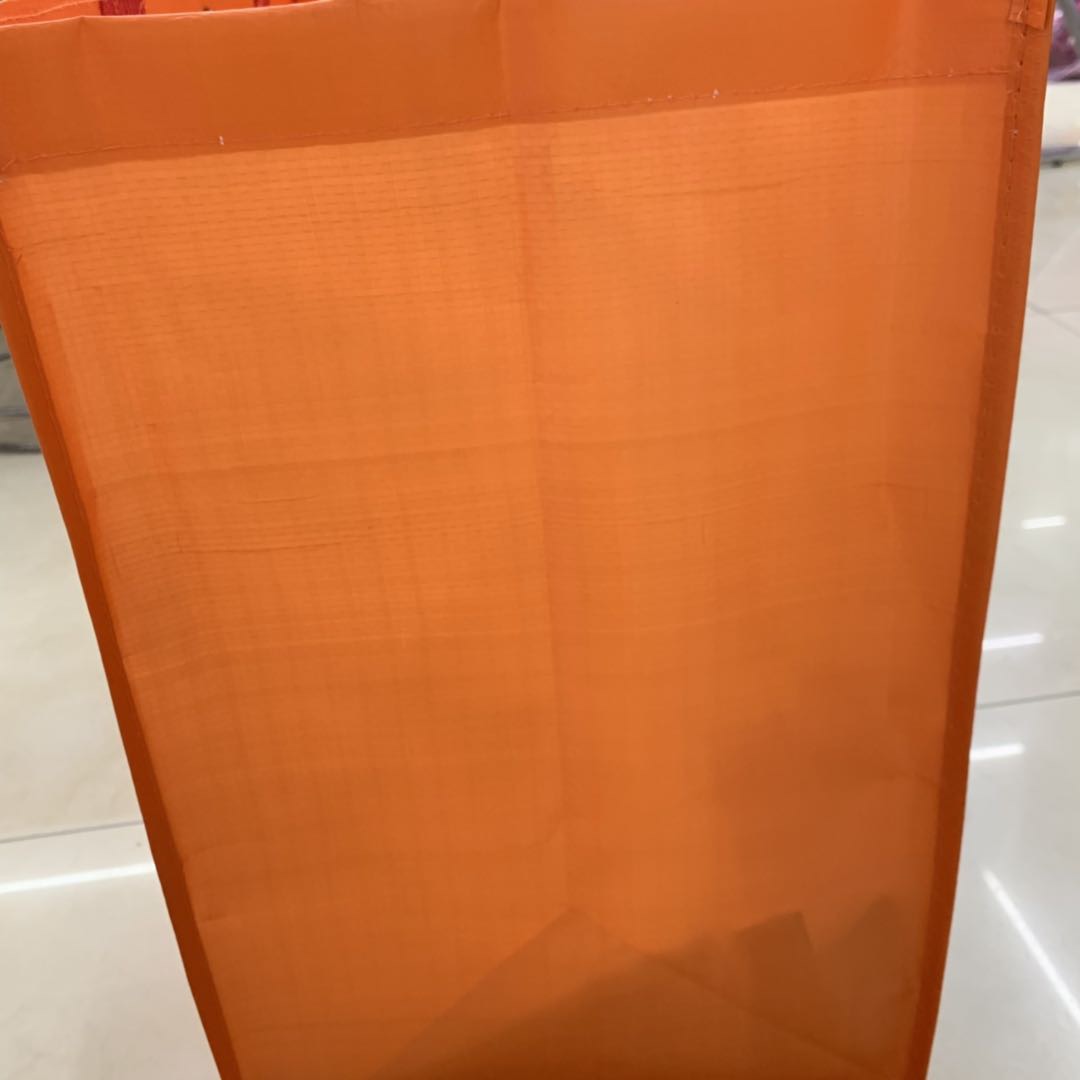 Orange Thickened Small Woven Bag Specification drawing