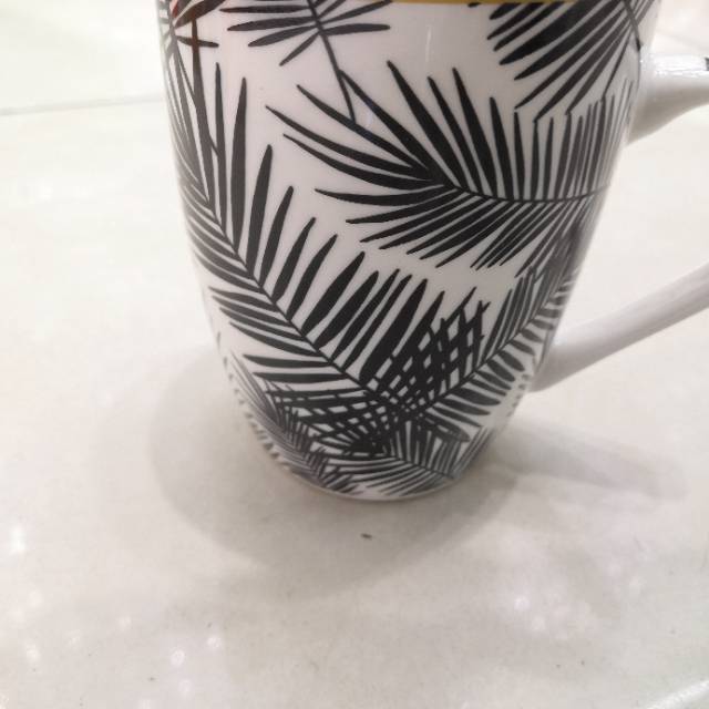 Retro office water cup, Japanese breakfast ceramic cup, drinking water, milk and coffee cup details Picture