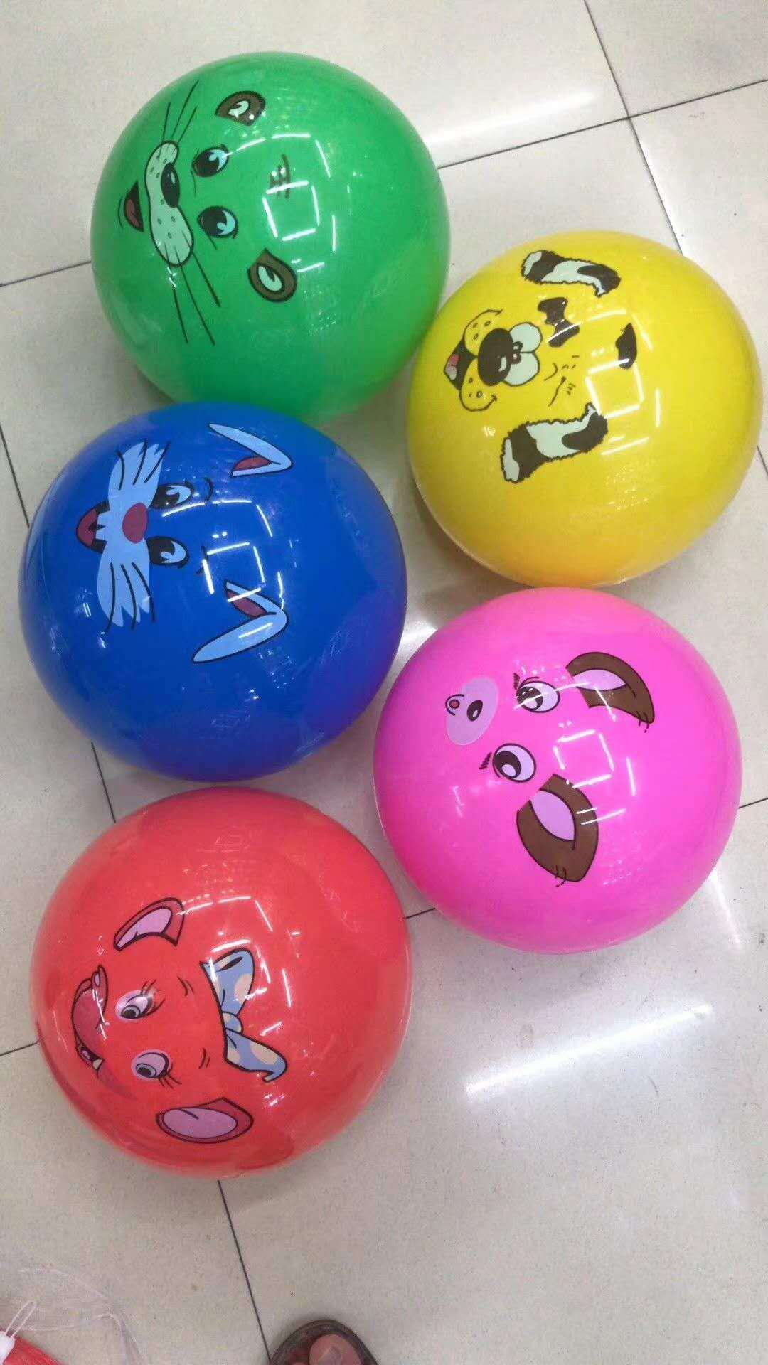 幼儿园家用儿童充气瑜伽健身跳跳羊角球大号加厚弹跳起跳球玩具