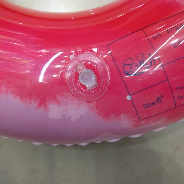 Factory direct sales of pvc children's colorful swimming rings and round life buoys wholesale details Picture