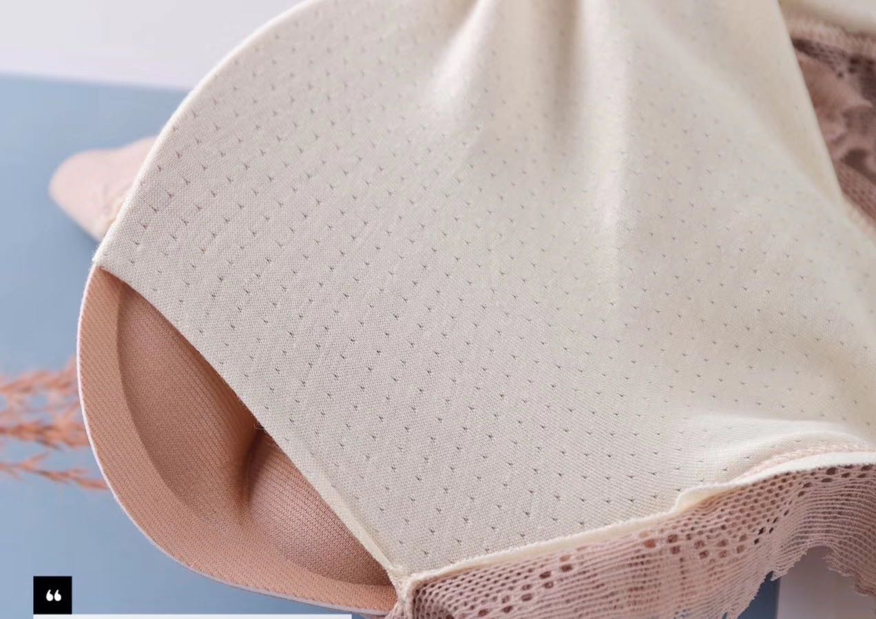 Women's Bare Oxygen Seamless Lace Lace Lace Wide Strap Bra Underwear Specification drawing