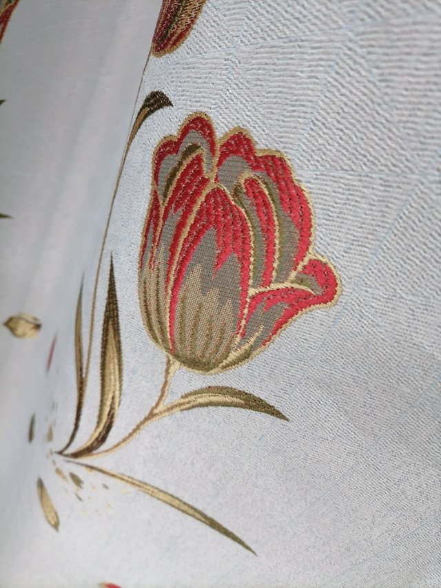 Thickened cotton and linen jacquard blackout curtain fabric, high blackout, thick and warm, for living room, bedroom and balcony details Picture