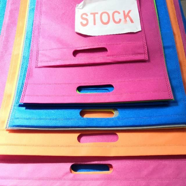 无纺布包装袋厂家直销平口袋现货批发来样订做细节图