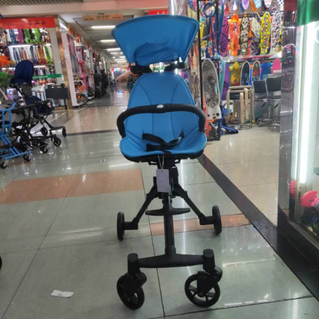 婴儿车婴儿可坐可躺可推行防晒折叠双向推车详情图1