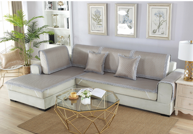 2020新款夏季沙发垫冰丝藤席坐垫子组合沙发夏凉垫