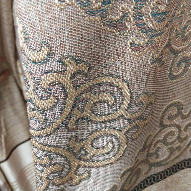 Chemical Fiber Fashion Living Room Bedroom Creative Personality Trend Fashion Blackout Curtain details Picture