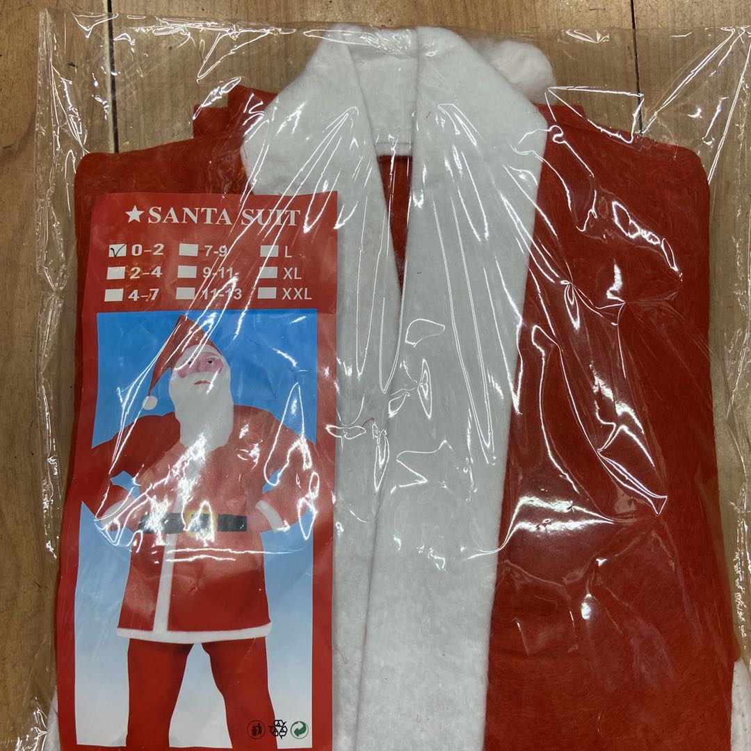 圣诞服装儿童成人圣诞老人服装饰品小礼物圣诞节圣诞节女男演出服产品图