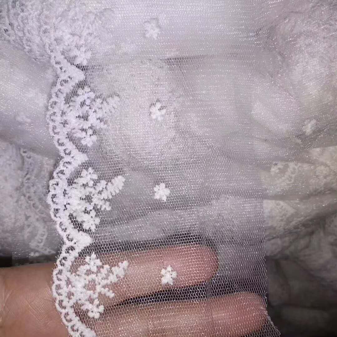 New embroidered lace, wholesale in stock, original factory lace