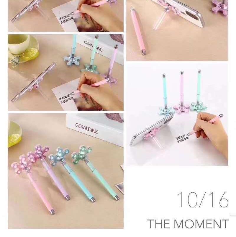 Suction cup mobile phone stand multi-functional gel pen details Picture