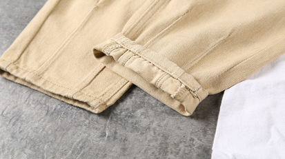 Casual Pants Spring New Korean Version Of 2020 Loose Breathable Comfortable Nine-Point Pants For Women details Picture