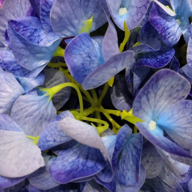 Yiwu high-quality hydrangea artificial flowers, living room, bedroom, TV cabinet, artificial flower arrangement, factory direct sales of artificial flowers Specification image