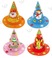厂家直销EVA圣诞帽多色混装儿童玩具图