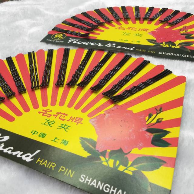 7065发卡女黑色发夹一字夹小卡子刘海顶夹头饰盘发成人碎发钢夹发饰细节图