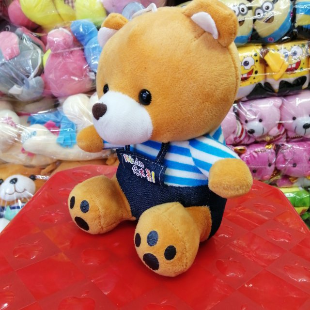 毛绒玩具伐木累熊玩具