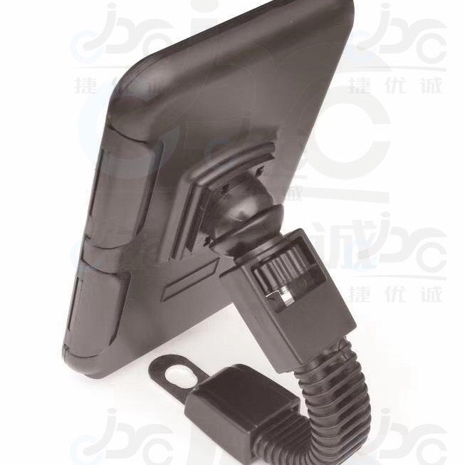 防水可触屏可充电摩托车自行车手机支架