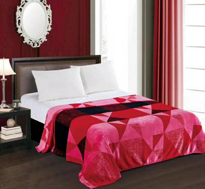 Fallai Velvet Islamic Style Thin Blanket Specification drawing