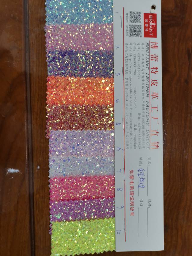 Factory direct sales of the best-selling new Golden Scallion Powder Golden Splendor series, with a large quantity of available luggage, headwear, shoe uppers and fabrics