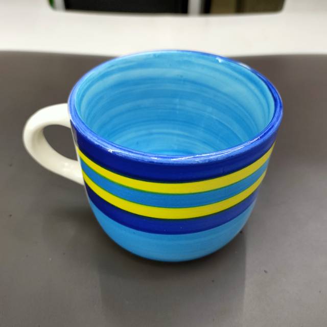 Rainbow Cup Hand-Painted Ceramic Cup