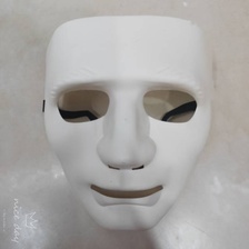 厂家直销万圣节舞客造型面具带松紧设计