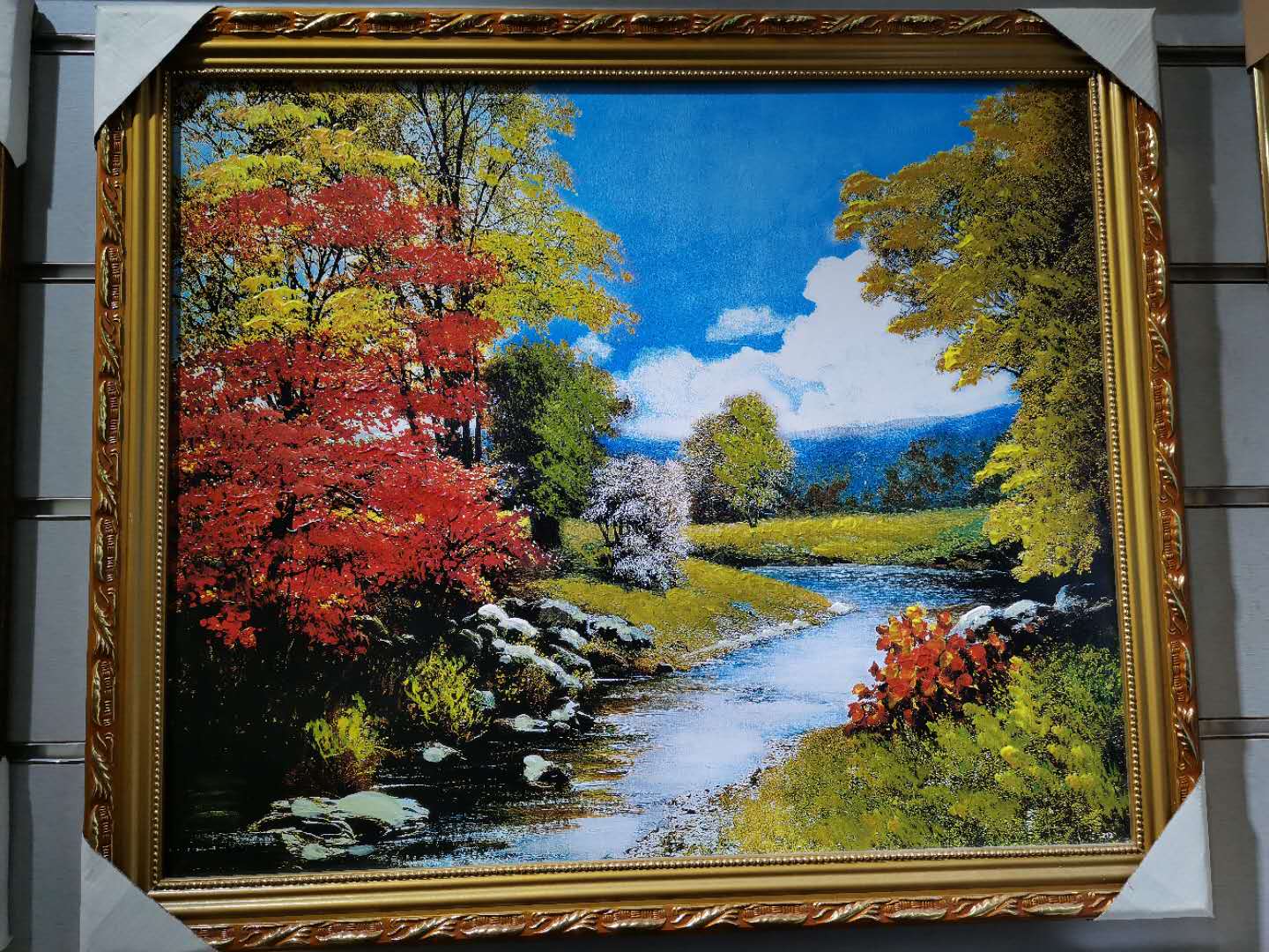 运通画框50X60cm半手工油画