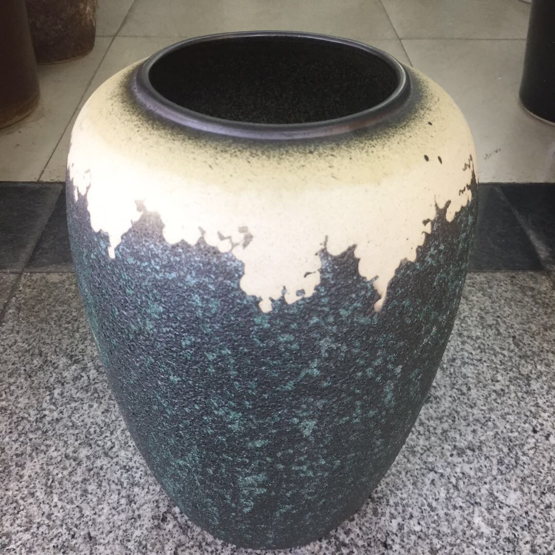 高温磨砂陶瓷花瓶水培鲜花艺术摆件家居客厅卧室书房摆件