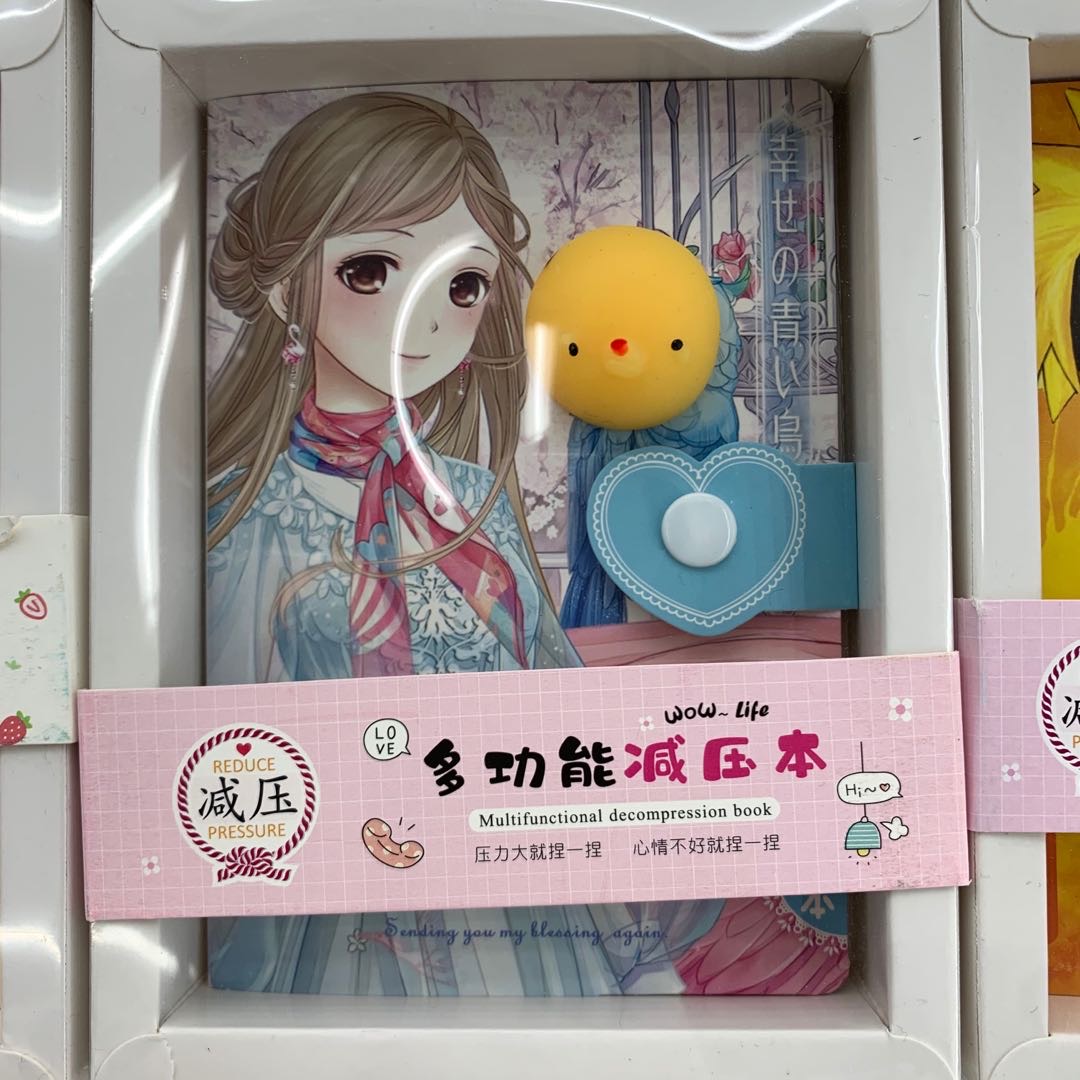 创意笔记本减压本减压小玩具一本多用产品图