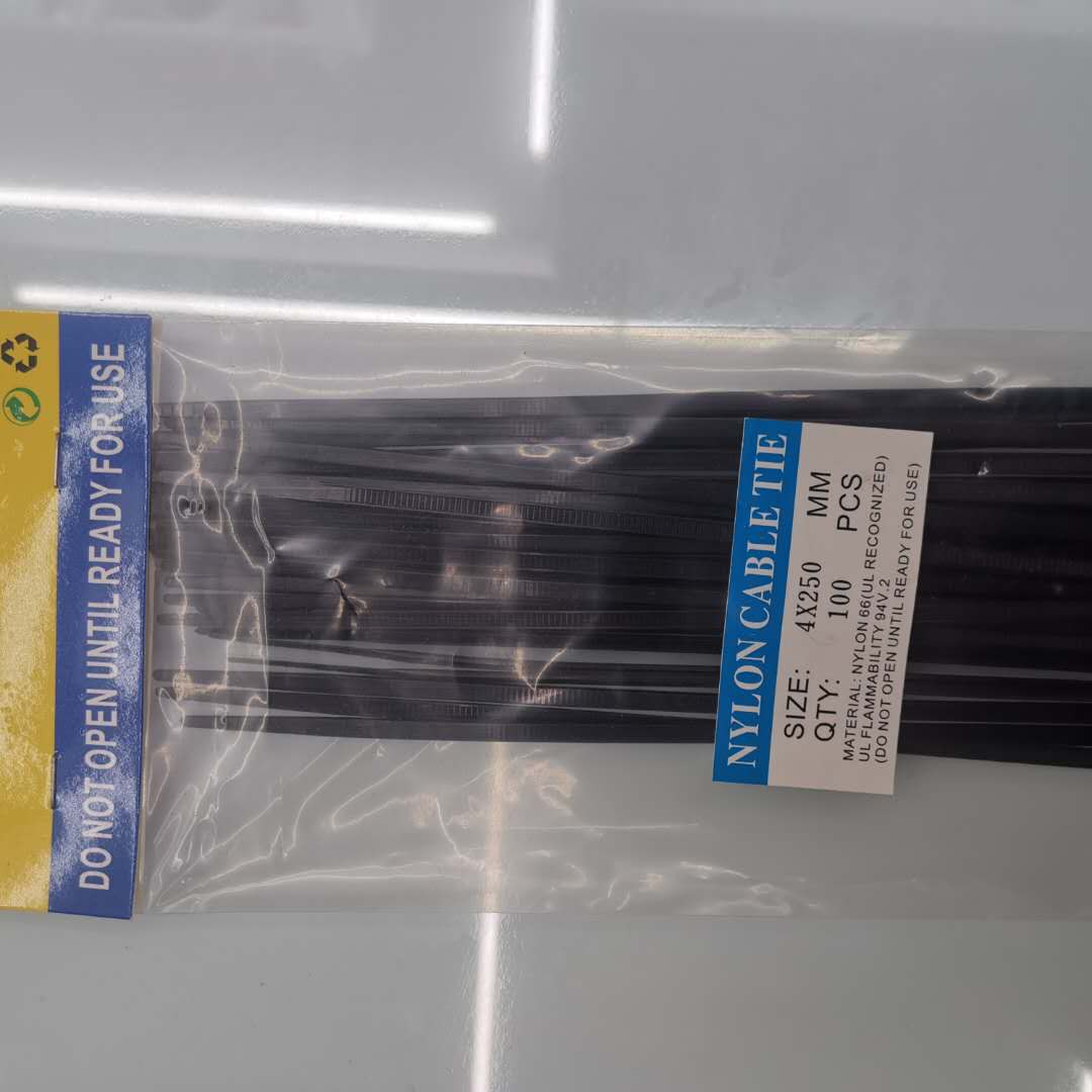 Plastic strapping bands, wire harness bands, binding bands, colored self-locking nylon cable ties Specification image