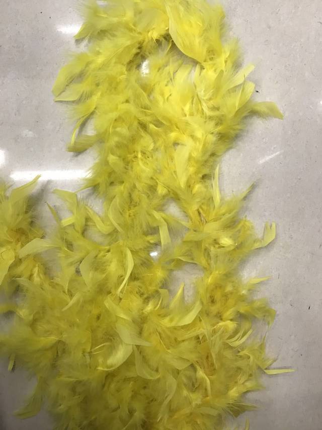 火片鸡毛diy饰品配件材料羽毛单边丝鹅毛产品图