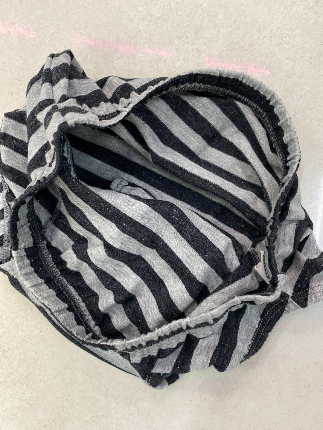 Men's Briefs Underwear First Class All Cotton Underwear Stripes Specification drawing