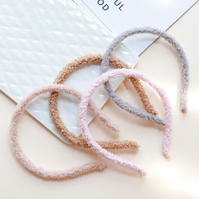 Show MOE cute lamb hair band Christmas teddy bear hair band DIY accessories thumbnail