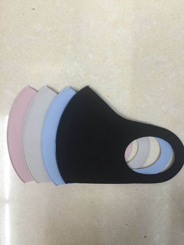 Dust-proof and breathable mask, goddess, spring and summer sun protection, men's UV protection, thin and fashionable black. [Exclusive for export details Picture