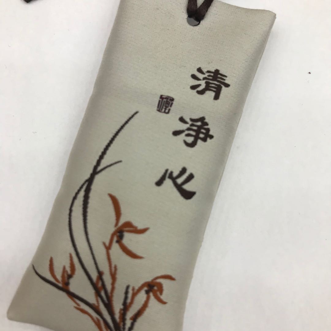 随身长方形流苏香囊香包手工小迷你刺绣香袋福袋汽车挂件产品图