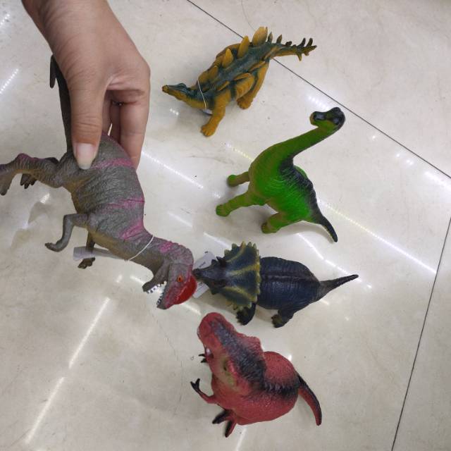 仿真野生恐龙变色龙6款装细节图