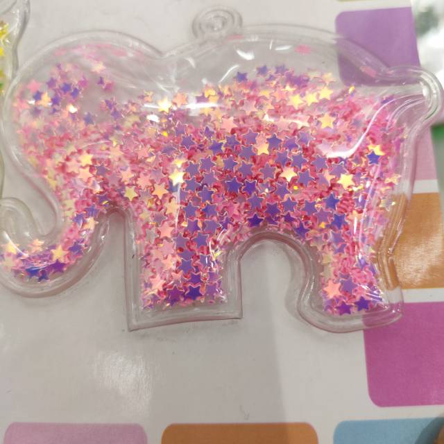 PVC quicksand elephant animal accessories details Picture