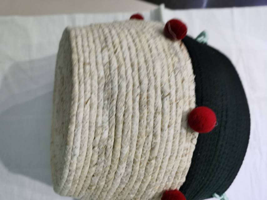 折叠收纳柜/收纳柜/收纳柜家用客厅带轮/草编盒子/柜子产品图