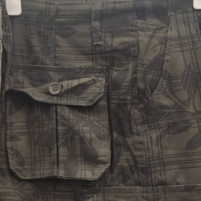 Pure cotton loose seven-inch pants, summer men's shorts, elastic waist casual mid-length pants, middle-aged and elderly men's all-cotton large-sized equestrian pants Specification image