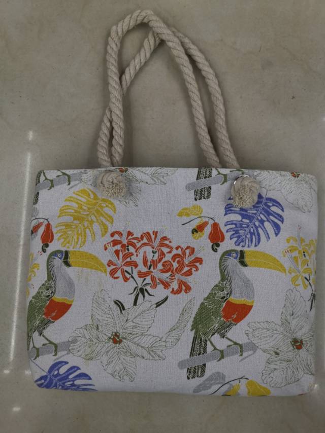 Canvas Bag Women's Shoulder Bag Korean Version Of Ins Large Capacity Cloth Bag Small Fresh Handbag