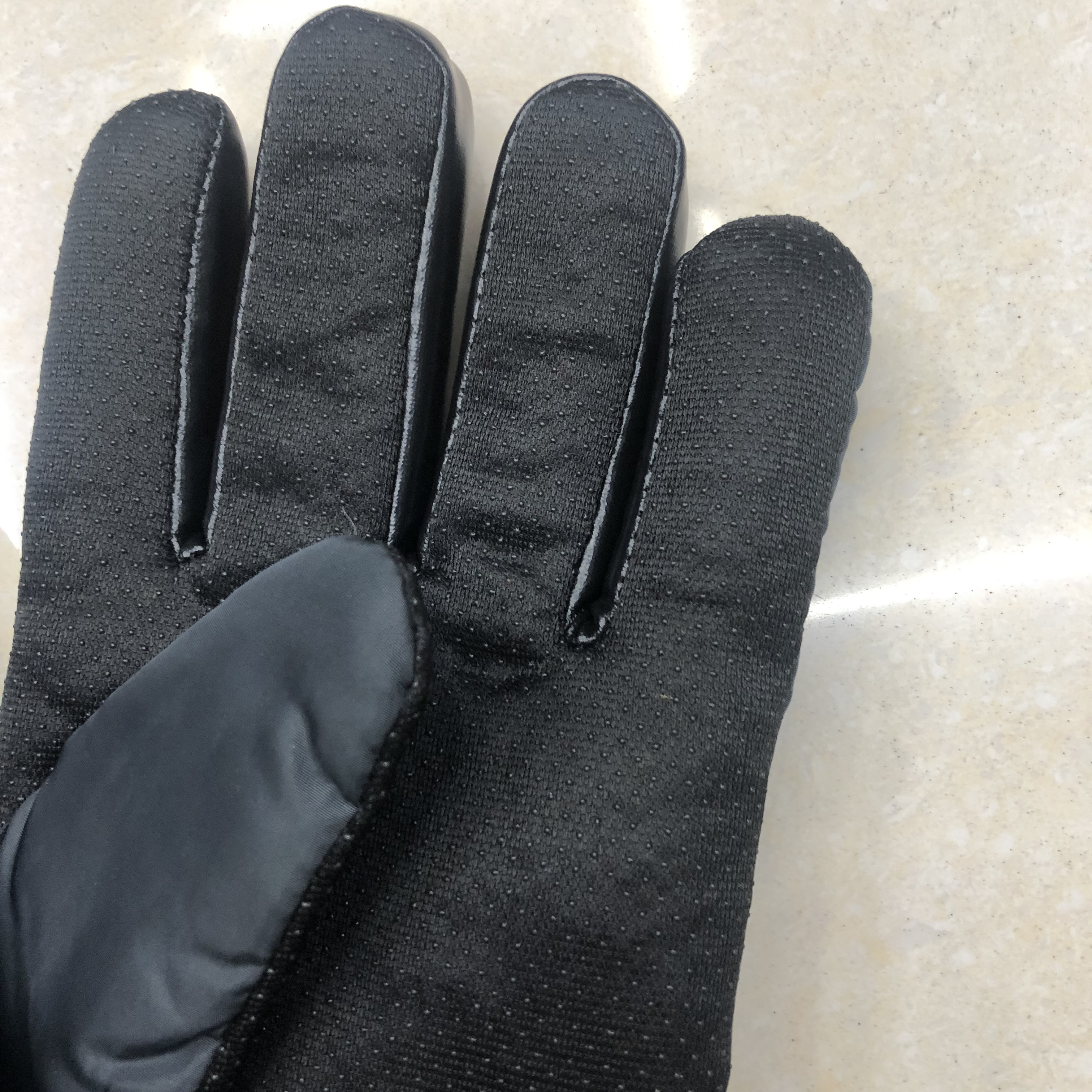 Men's Gloves Winter Riding Plus Fleece Thickened Warm Windproof Cold Waterproof Leather Gloves Outdoor Motorcycle Riding details Picture