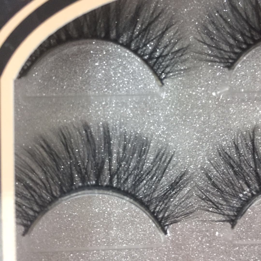 Hot Eyelashes Hand-Made Hair Tip Opal Eyelashes Naturally Slender Long Specification drawing