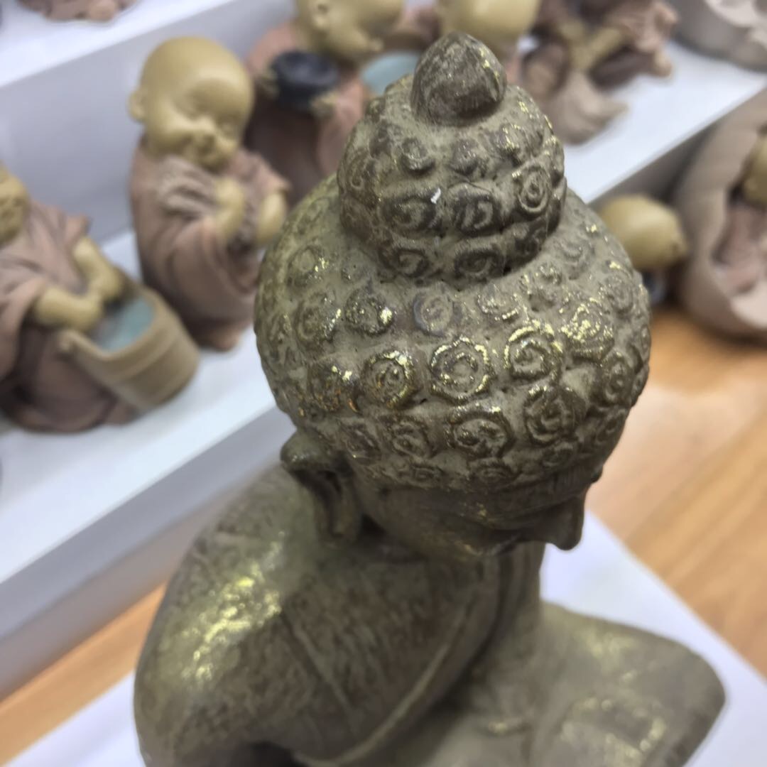 Water-absorbing stone, water-absorbing stone, artificial rockery, bonsai, decorative and landscaping small accessories, resin classical figure ornaments Specification image