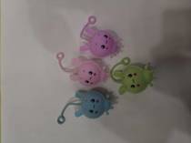 4 color baby rabbit modeling with light PVA simulation toy cute soft PU decompression spoof