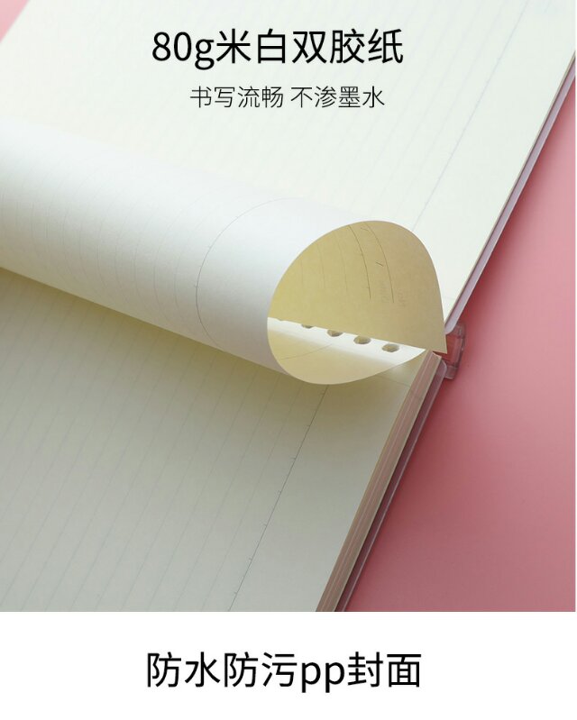 B5 case loose-leaf notebook detachable notebook Specification image