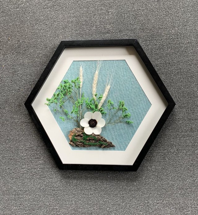 Xu Jia Craft ~ Modern Small Fresh Three-Dimensional Decorative Painting Living Room Dining Room Aisle Hanging Painting