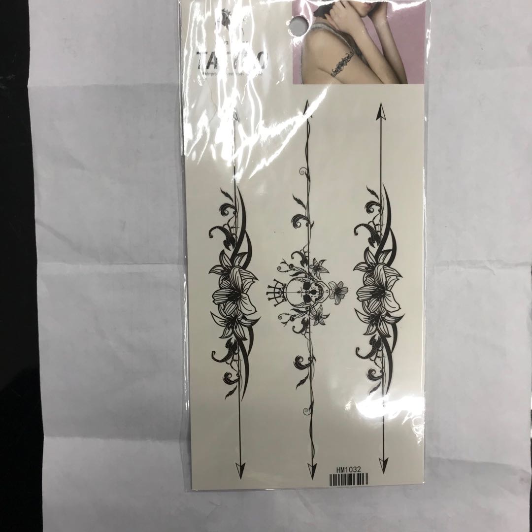 欧美时尚简约个性ins冷淡范儿十足纹身贴