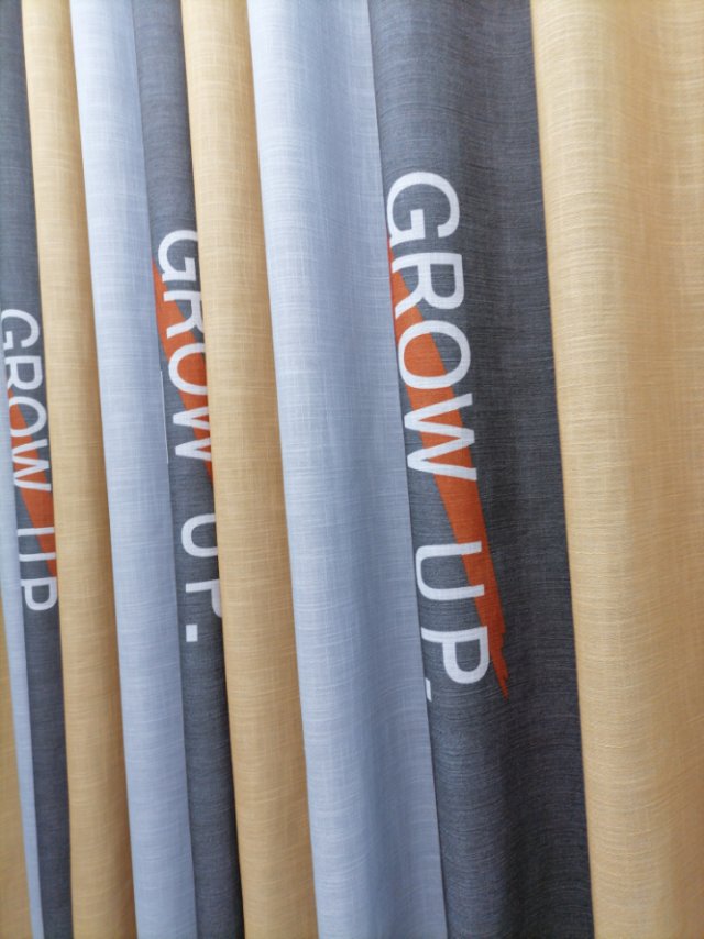 Curtain Fabric Finished Solid Color Simple Cotton Hemp Wind Living Room Custom Heat Insulation Shading Rental details Picture